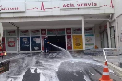 Süleymanpaşa'da Dezenfekte Çalışmaları Sürüyor