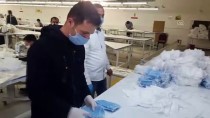 Tekstil Ürünlerini Bırakıp Sağlık Bakanlığı İçin Maske Üretimine Başladılar Haberi