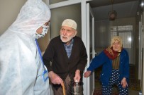 YILDIRIM BAYEZİD - Yıldırım Belediyesi'nden Evde Kalan Yaşlılara Sıcak Yemek