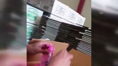 Adana'da 53 Bin Gümrük Kaçağı El Dezenfektanı Ele Geçirildi