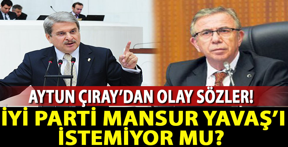 Aytun Çıray'dan olay sözler!