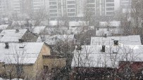 YAĞAN - Bitlis'te Lapa Lapa Kar Yağışı