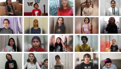 Çocuklardan Michael Jackson Uyarlamalı 'Evde Kal' Klibi