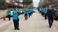 CUMHURİYET MEYDANI - Keşan Belediye Bandosundan 'Evde Kal' Konseri