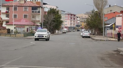 Korona Virüs Nedeniyle Ardahan'da Sokaklar Boş Kaldı