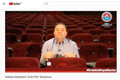 Maltepe'de Çocuklar İçin Online Film Gösterimi