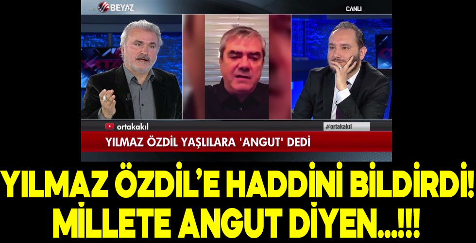 Mehmet Ali Önel'den Yılmaz Özdil'e büyük tepki