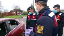 İÇIŞLERI BAKANLıĞı - Sakarya'da Jandarma Uygulama Noktasında Koronavirüs Denetimi