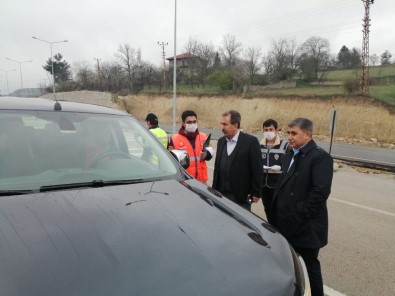 Vali Karabük'e Girişleri Kontrol Etti