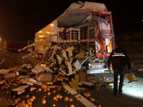 Ankara'da Su Isıtmaya Çalışan TIR Şoförü Başka Bir TIR'a Arkadan Çarptı Açıklaması 2 Ölü 1 Yaralı