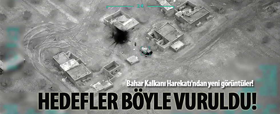 Bahar Kalkanı Harekatı'ndan yeni görüntüler