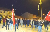 Hisarcık'ta Bahar Kalkanı Harekatına Destek Yürüyüşü