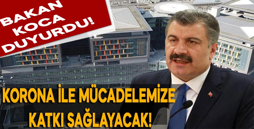 Bakan Koca'dan Okmeydanı Eğitim ve Araştırma Hastanesi açıklaması