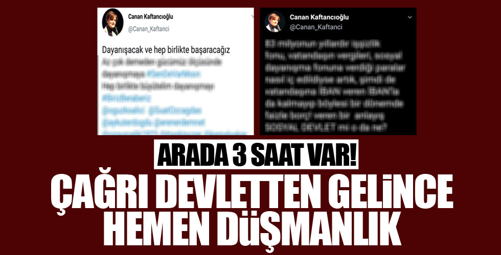 Canan Kaftancıoğlu'nun iki yüzü!