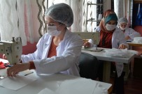 MESLEKİ EĞİTİM - Hakkari'de Günde 5 Bin Adet Maske Üretiliyor