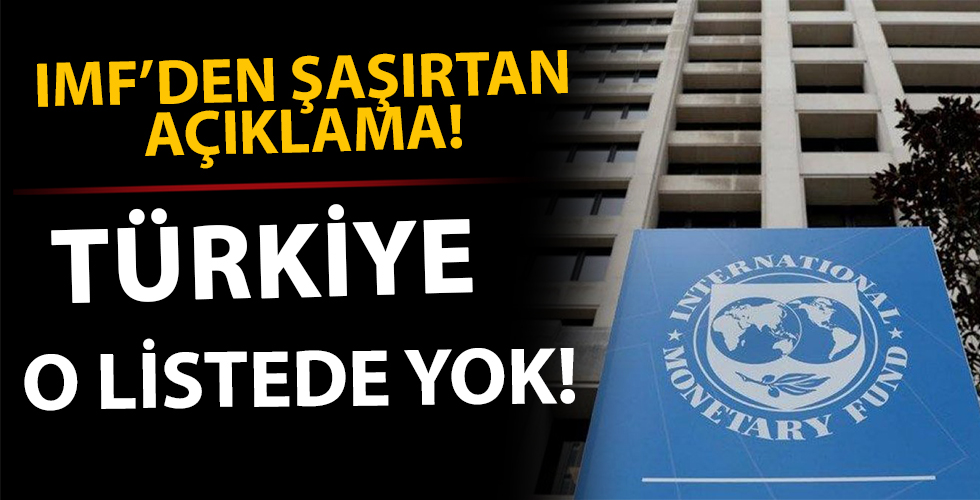 IMF'den Türkiye açıklaması