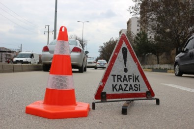 Kırıkkale'de Trafik Kazası  Açıklaması 1 Yaralı