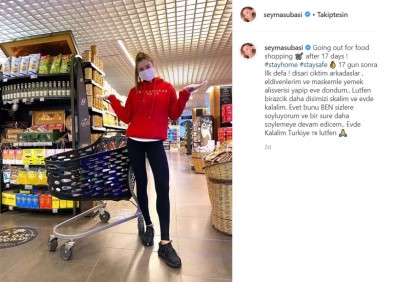 Şeyma Subaşı Açıklaması'17 Gün Sonra İlk Defa Dışarı Çıktım Arkadaşlar'