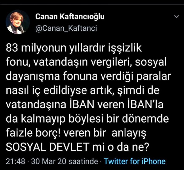 Canan Kaftancıoğlu'nun iki yüzü!