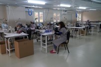 HALK EĞİTİM MERKEZİ - Didim'de Ortak Maske Üretimi İçin Adım Atıldı