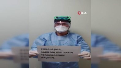 Sadi Konuk Hastanesi Çalışanlarından Vatandaşlara Çağrı