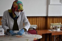 KÜLTÜR SANAT - Tatvanlı Kadınlar Maske Üretimine Başladı