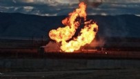 DOĞUBEYAZıT - Türkiye - İran doğalgaz boru hattında patlama!