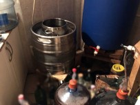 Antalya'da Sahte İçki Operasyonu