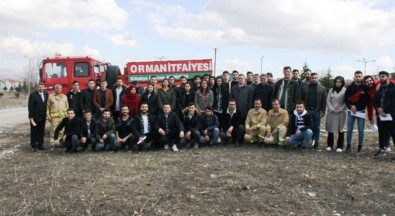DPÜ'lü Öğrenciler, 'Orman Yangınlarıyla Mücadele'de Gönüllü Oldu