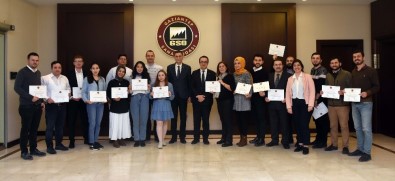 GSO İhracat Akademisi Projesi'nde Kursiyerler Sertifikalarını Aldı