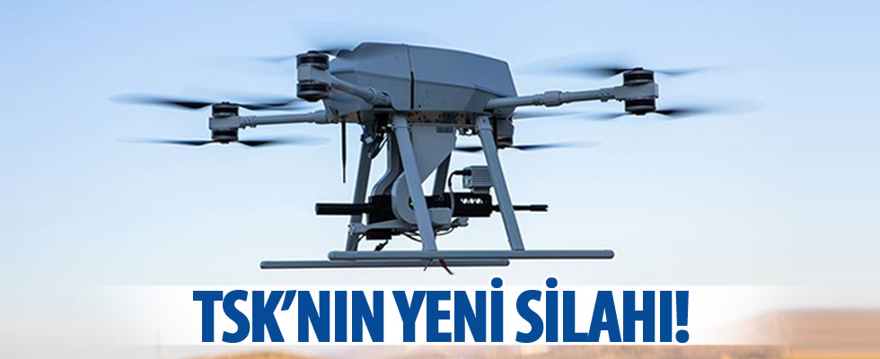 Kamikaze drone TSK'ya teslim edildi