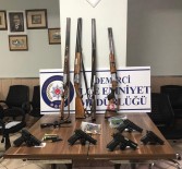 Manisa'da Silah Ve Mühimmat Kaçakçılığı Operasyonu Açıklaması 13 Gözaltı