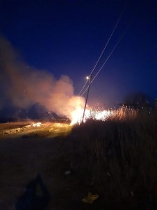 Türkeli'de Otluk Yangını
