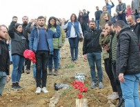 İDLIB - CHP'liler terörist cenazesine katıldı