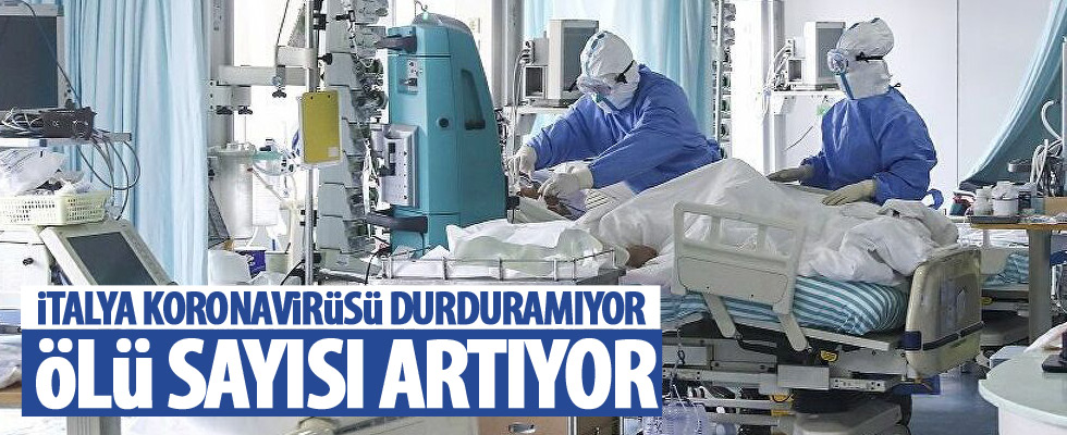 İtalya'da Kovid-19'dan ölenlerin sayısı artıyor!