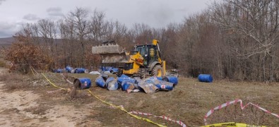 Kırklareli'de Kimyasal Varil Olayında 2 Kişi Yakalandı