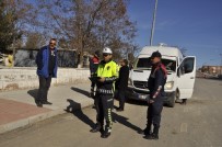 Arguvan'da Servis Araçlarına Sıkı Denetim Haberi