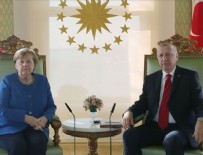 ANGELA MERKEL - Erdoğan ve Merkel'den İdlib görüşmesi