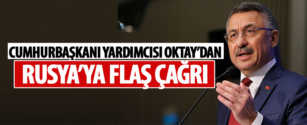 Cumhurbaşkanı Yardımcısı Oktay'dan ateşkes açıklaması