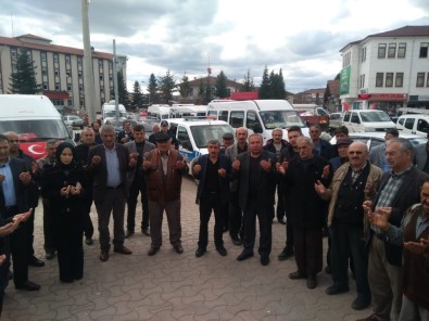 Servis Şoförlerinden Bahar Kalkanı Harekatı'na Konvoylu Destek