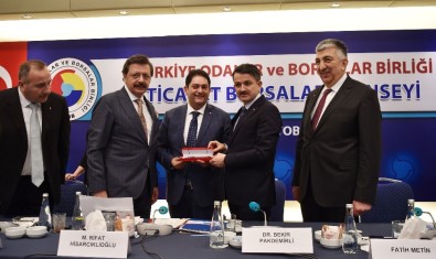 TOBB Borsalar Konseyi Toplantısı Tarım Bakanı Dr. Pakdemirli'nin Katılımı İle Yapıldı.