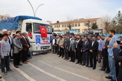 Cizre'den İdlib'e Bir Tır İnsani Yardım Gönderildi