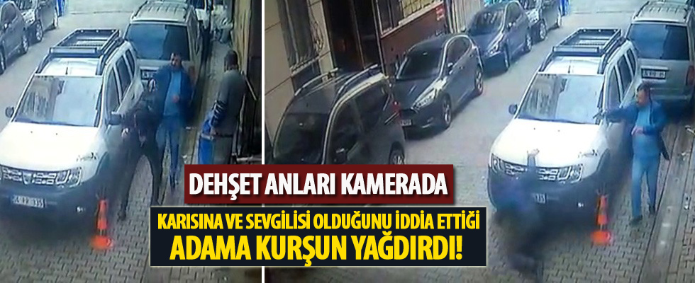 Kağıthane'deki dehşet anları kamerada