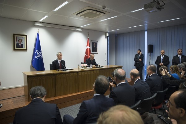 Cumhurbaşkanı Erdoğan Stoltenberg'e uyarı!