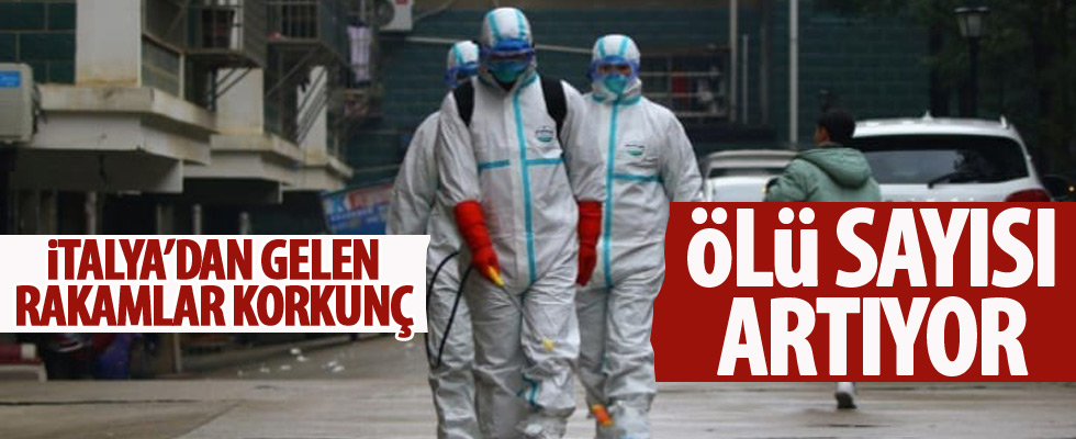 İtalya'da ölenlerin sayısı artıyor!