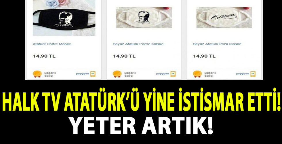 Atatürk tüccarları bu kez Atatürk imzalı maskelerden vurgun peşinde!