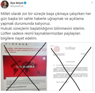 Bakan Selçuk'tan Personel Maaşından Kesinti Yapılacağı İddiası Hakkında Açıklama