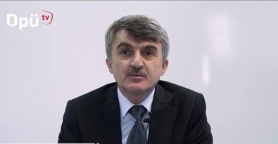 DPÜ'de Başlayan Uzaktan Eğitimde İlk Ders Rektör Kazım Uysal'dan