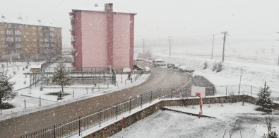 Erzurum'da Nisan Ayında Kar Sürprizi
