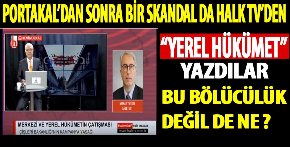 Fatih Portakal'dan sonra bir özerklik skandalı da Halk TV'den!